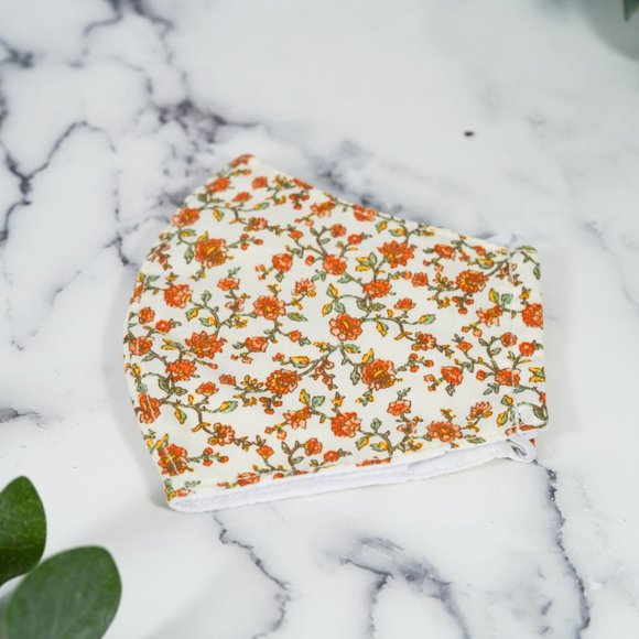 3 layers with filter pocket cotton face mask - Picture 2 of 5